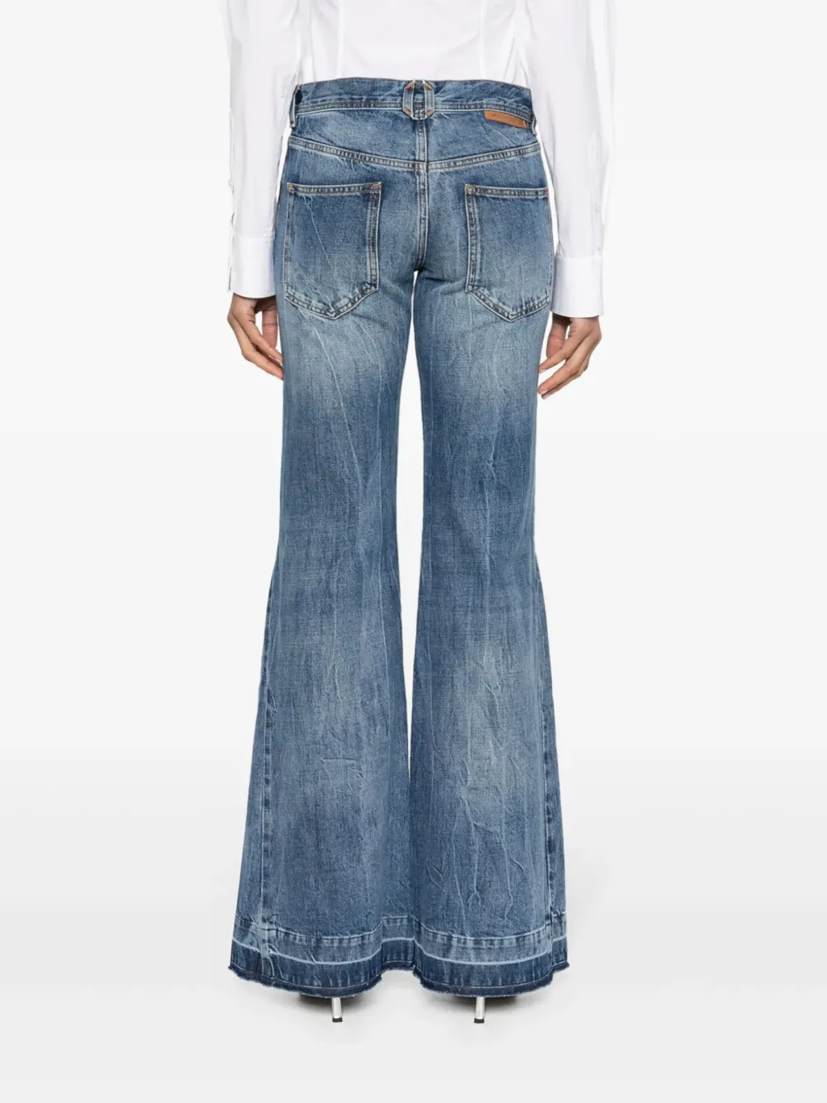 Stella McCartney ミッドライズ・フレアジーンズ - 画像4