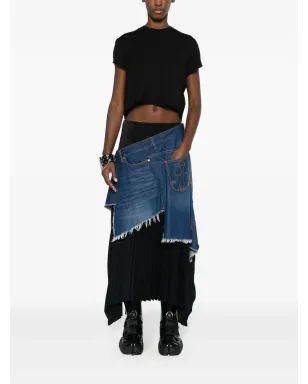 Rick Owens DRKSHDW Level T クロップドTシャツ - サムネイル2