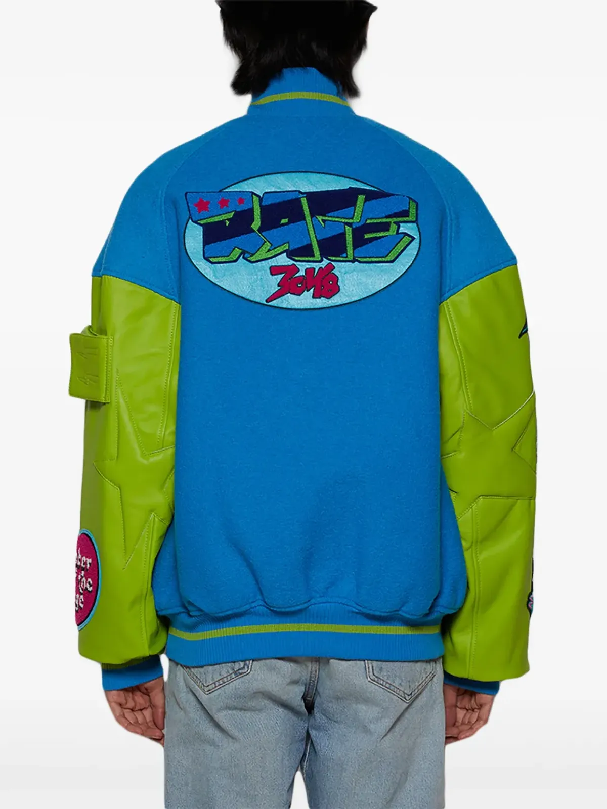 MEMBERS OF THE RAGE Varsity 1 ロゴ刺繍ジャケット - 画像5