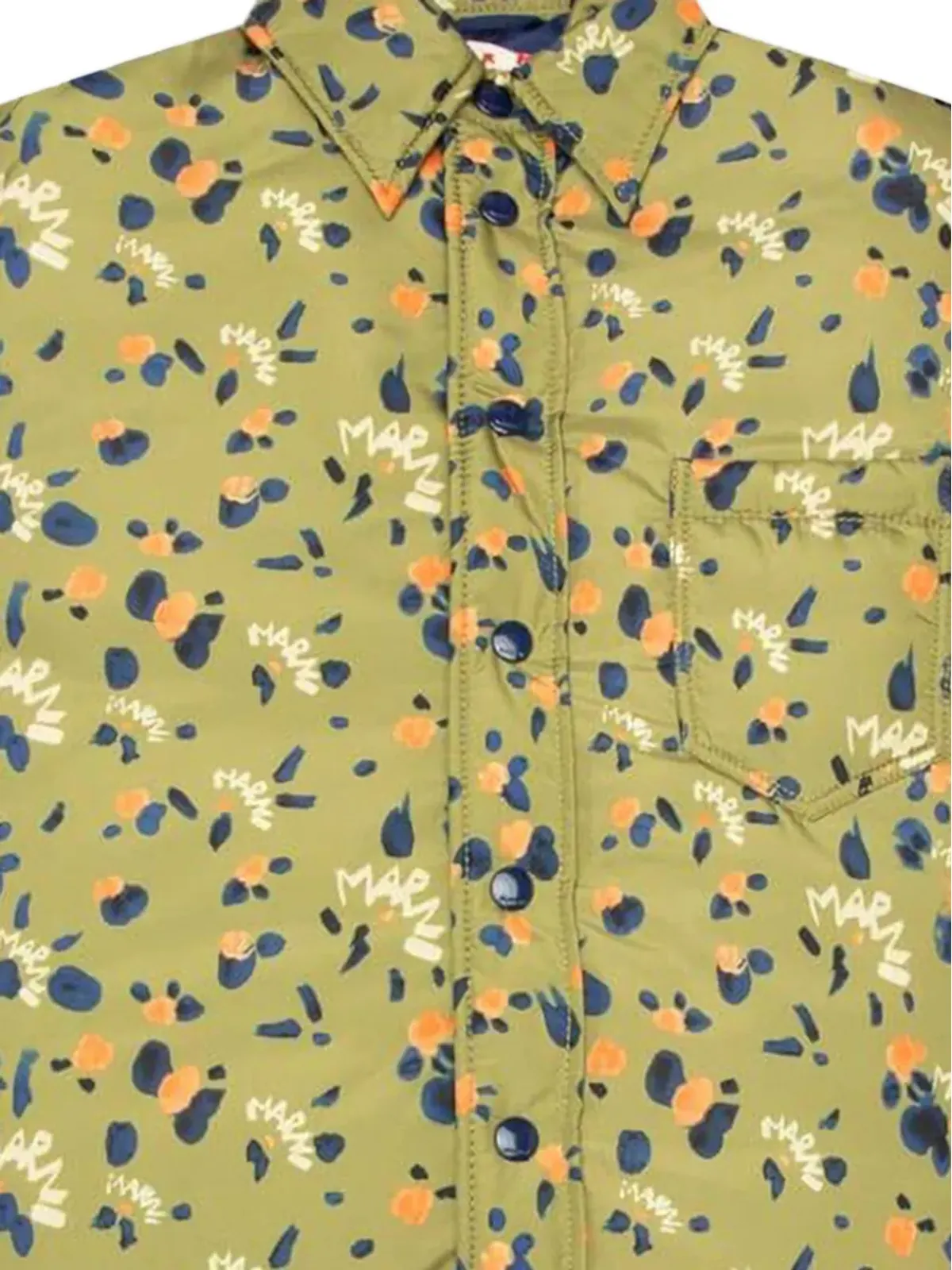 Marni フローラルプリント シャツジャケット - イエロー - 画像2