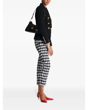 Balmain B-Buzz レザー ショルダーバッグ - ブラック - サムネイル2