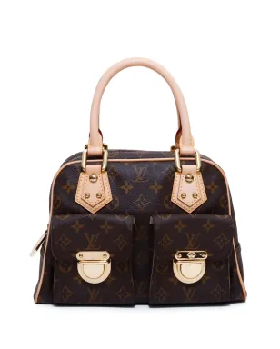 ビンテージ Louis Vuitton Manhattan PM ハンドバッグ 2006年 ブラウン - サムネイル1