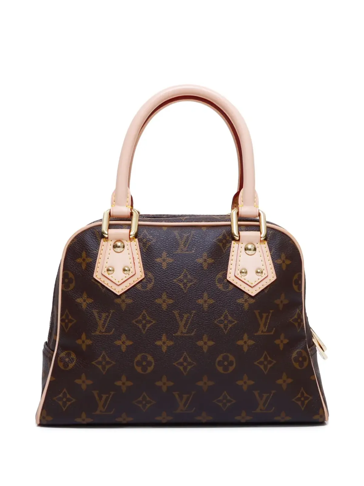 ビンテージ Louis Vuitton Manhattan PM ハンドバッグ 2006年 ブラウン - 画像2