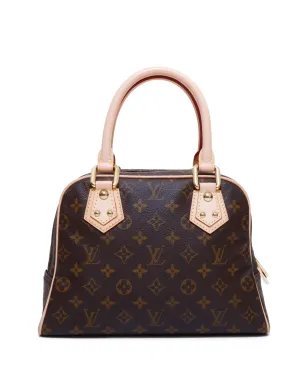 ビンテージ Louis Vuitton Manhattan PM ハンドバッグ 2006年 ブラウン - サムネイル2