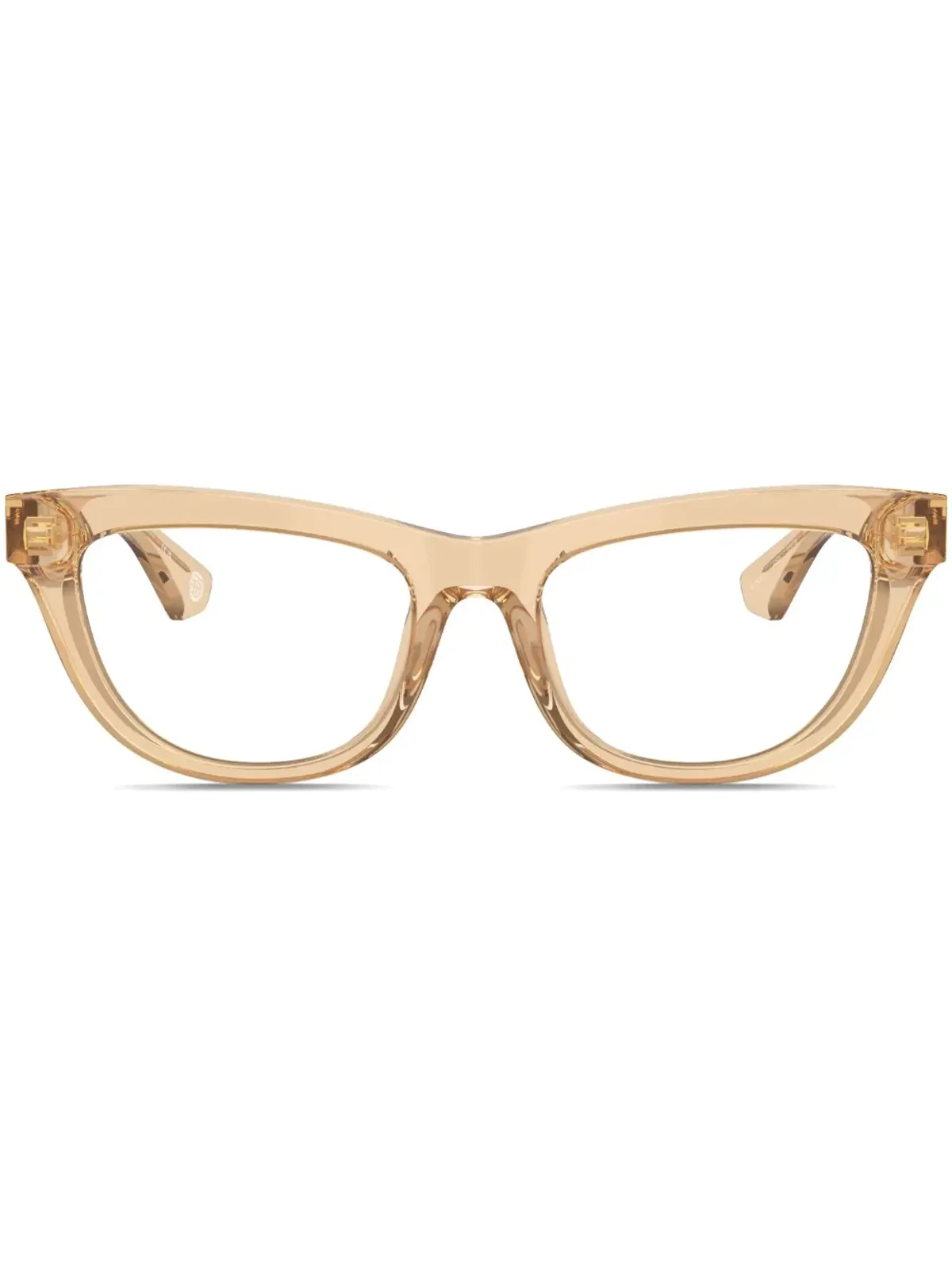 Burberry Eyewear 透明デザインのキャットアイ眼鏡 - 画像1