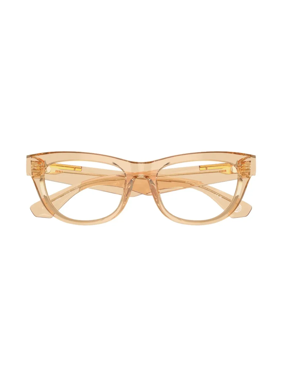 Burberry Eyewear 透明デザインのキャットアイ眼鏡 - 画像5