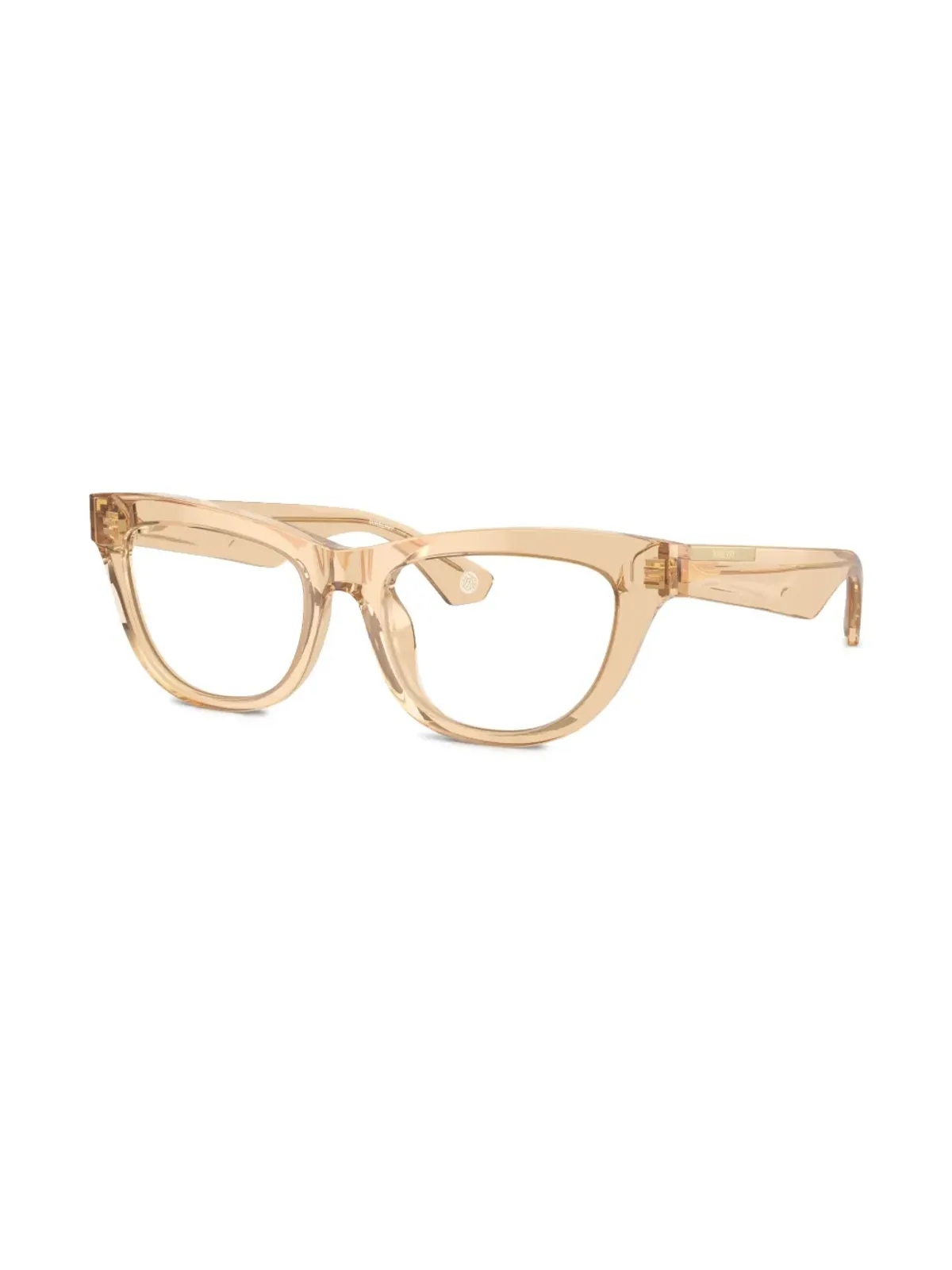 Burberry Eyewear 透明デザインのキャットアイ眼鏡 - 画像2