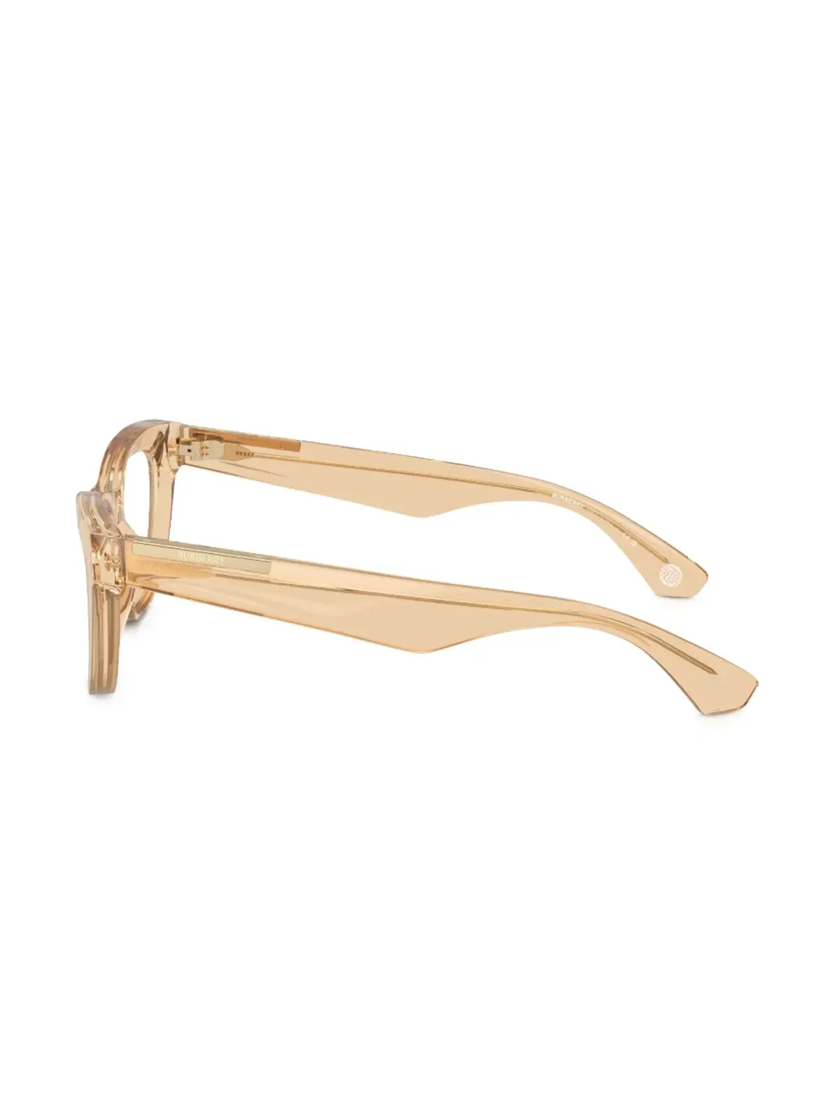 Burberry Eyewear 透明デザインのキャットアイ眼鏡 - 画像3
