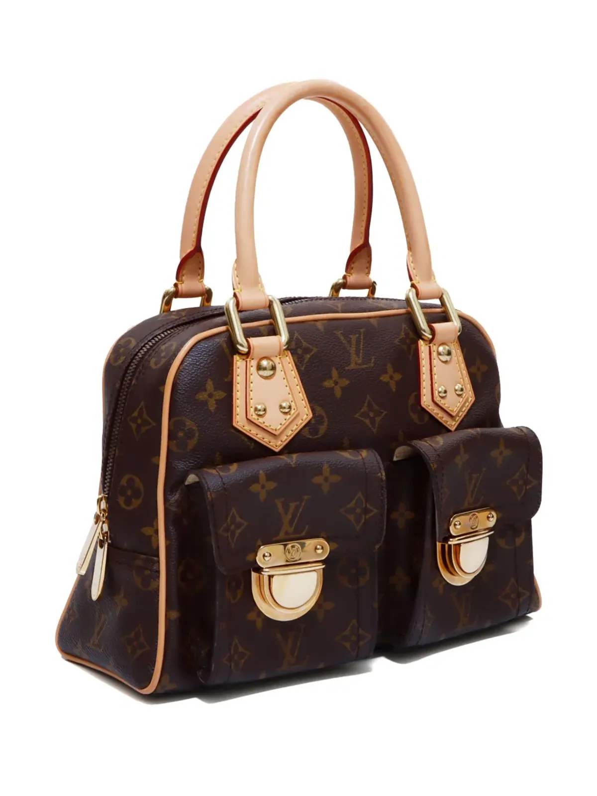 Louis Vuitton ビンテージ 2007年 マンハッタンPM ハンドバッグ - ブラウン - 画像3