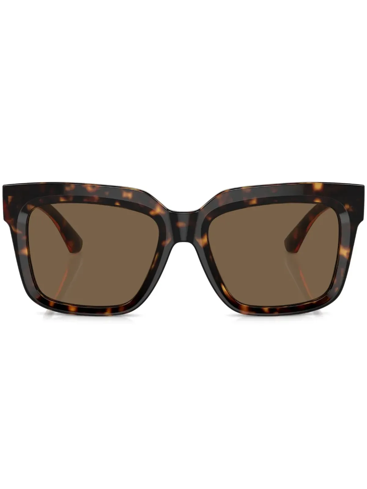 Burberry Eyewear べっこう柄のスクエアフレームサングラス - 画像1
