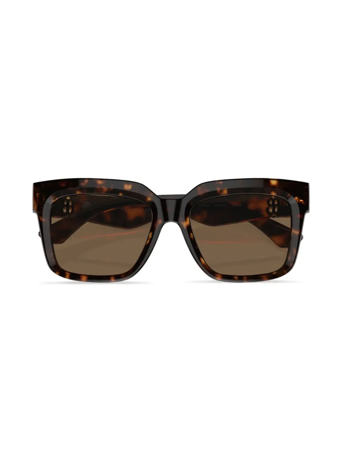 Burberry Eyewear べっこう柄のスクエアフレームサングラス - 画像5