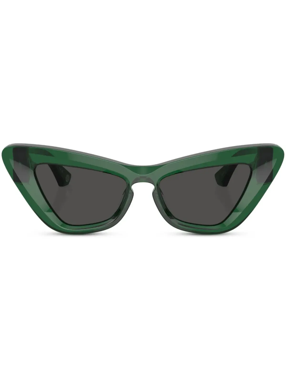 Burberry Eyewear ローズモノグラム キャットアイ サングラス - 画像1