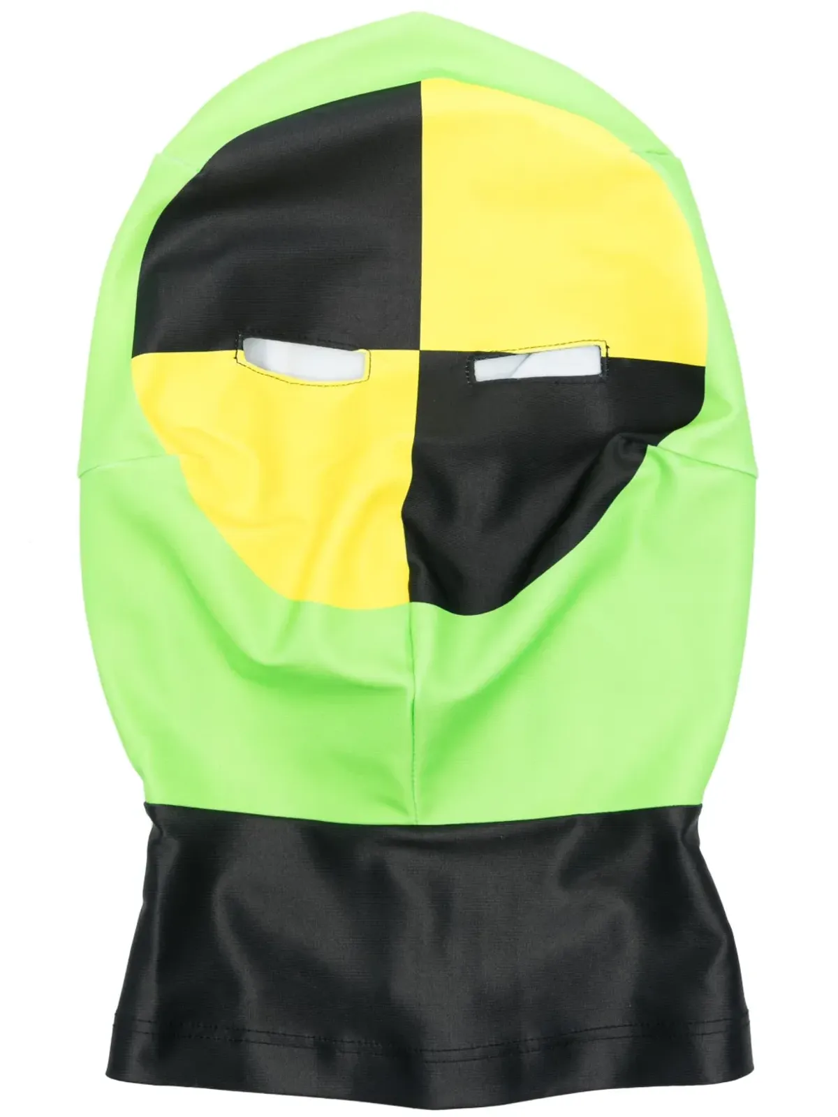 Walter Van Beirendonck ダミー・モーフ カラーブロック バラクラバ - Green - 画像1