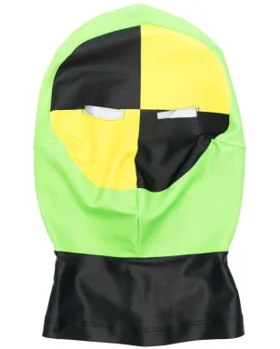 Walter Van Beirendonck ダミー・モーフ カラーブロック バラクラバ - Green - サムネイル1