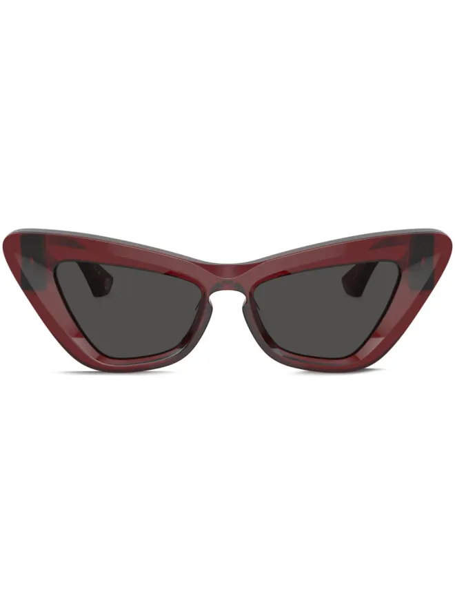 Burberry Eyewear Burberry Eyewear ローズモノグラム キャットアイ サングラスの商品画像