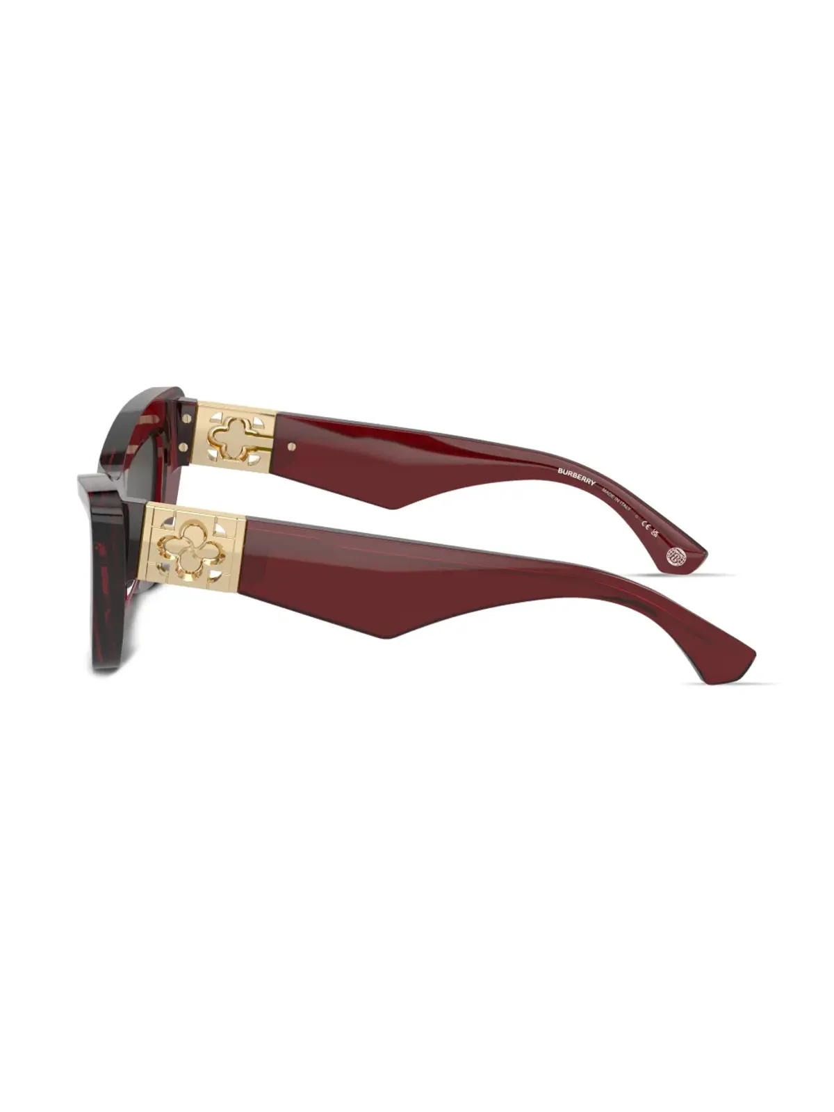 Burberry Eyewear ローズモノグラム キャットアイ サングラス - 画像3
