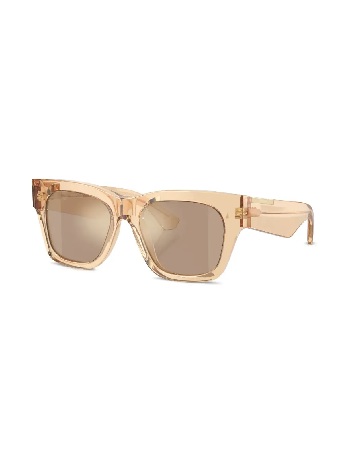 Burberry Eyewear 透明ウェイファーラー型サングラス - 画像2