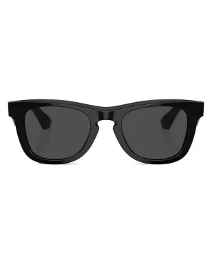 Burberry Eyewear ロゴプレート付きスクエアフレームサングラス - サムネイル1