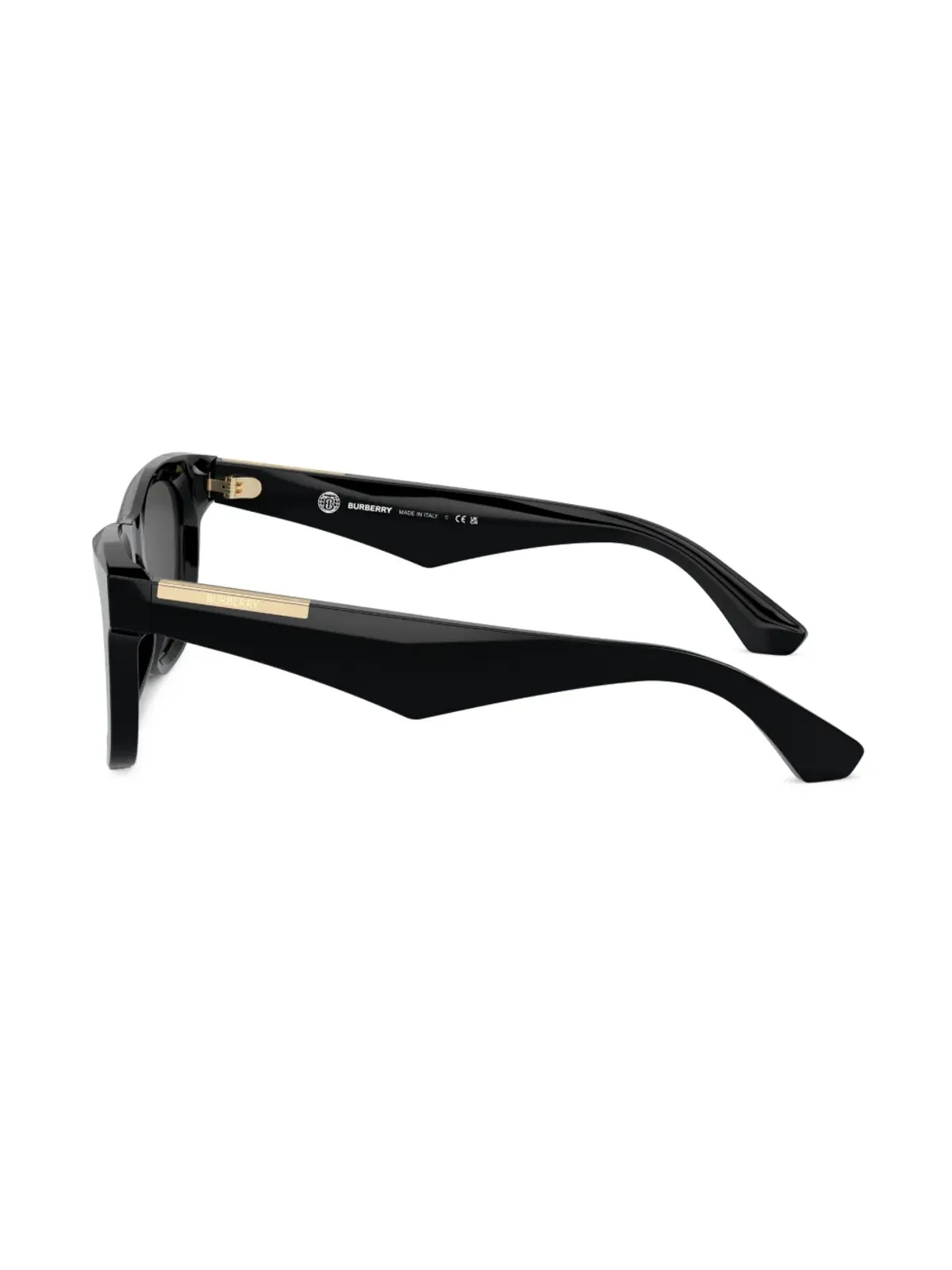 Burberry Eyewear ロゴプレート付きスクエアフレームサングラス - 画像3
