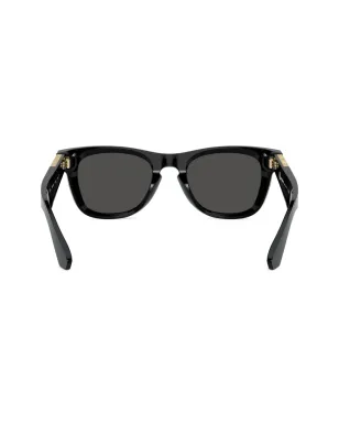 Burberry Eyewear ロゴプレート付きスクエアフレームサングラス - サムネイル4