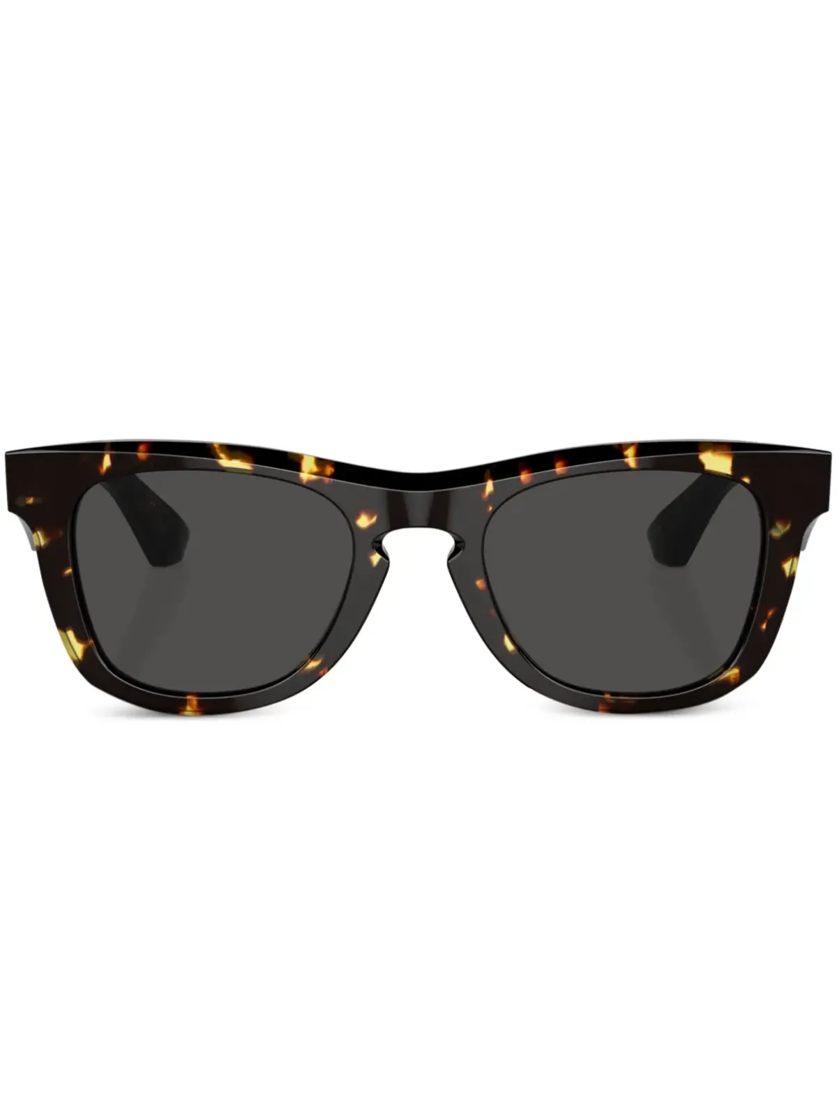 Burberry Eyewear べっ甲風スクエアフレームサングラス - ブラウン - 画像1