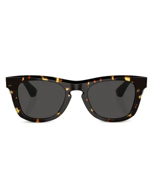 Burberry Eyewear べっ甲風スクエアフレームサングラス - ブラウン - サムネイル1