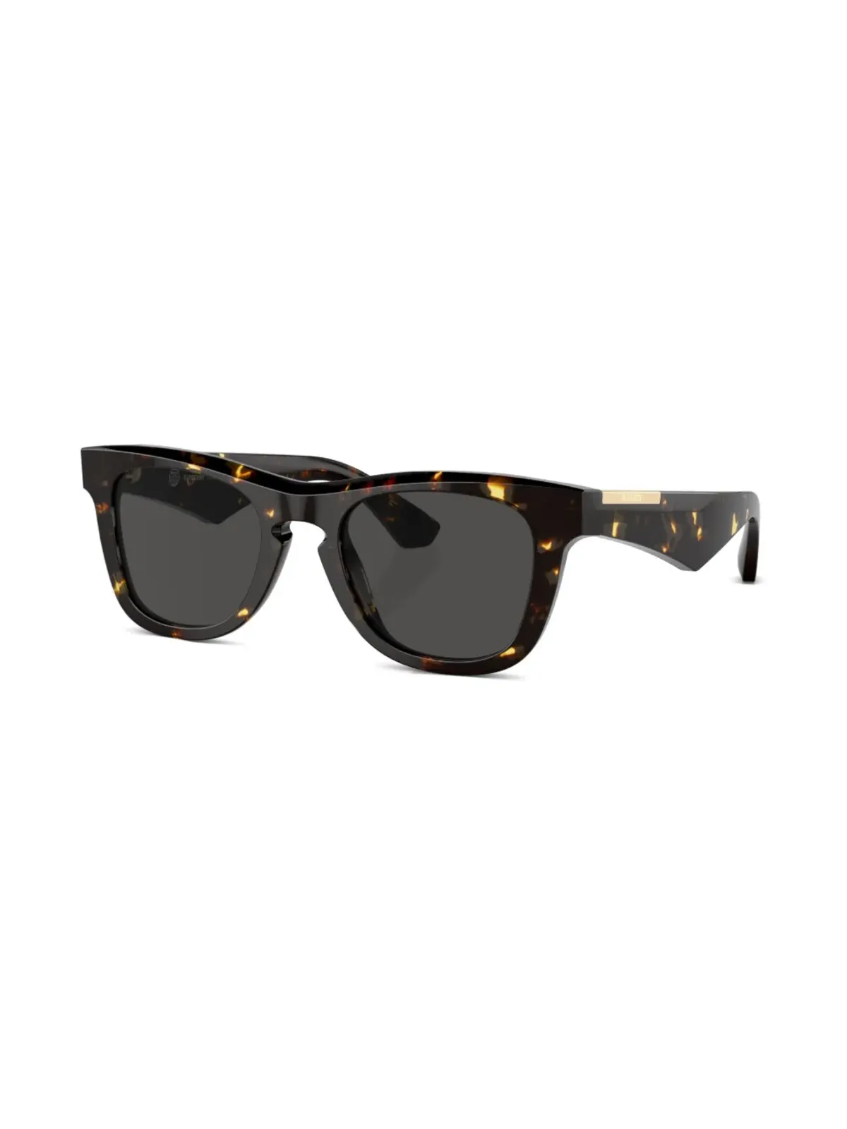 Burberry Eyewear べっ甲風スクエアフレームサングラス - ブラウン - 画像2