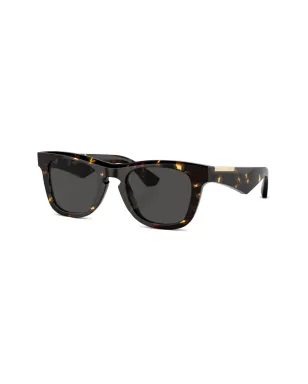 Burberry Eyewear べっ甲風スクエアフレームサングラス - ブラウン - サムネイル2