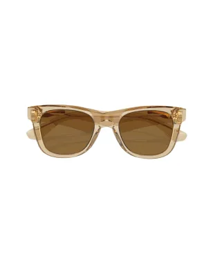 Burberry Eyewear transparent-design square-frame sunglasses - Neutrals - サムネイル5