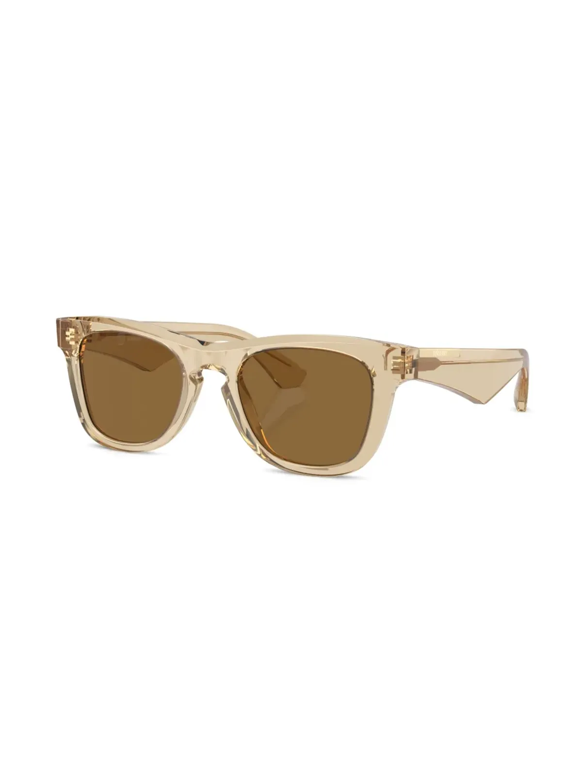 Burberry Eyewear transparent-design square-frame sunglasses - Neutrals - 画像2