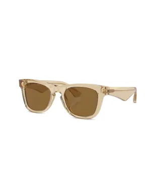 Burberry Eyewear transparent-design square-frame sunglasses - Neutrals - サムネイル2