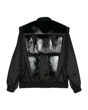 Walter Van Beirendonck Crash padded bomber jacket - Black - サムネイル2