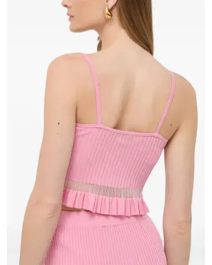 PINKO ラッフルリブトップ - サムネイル3