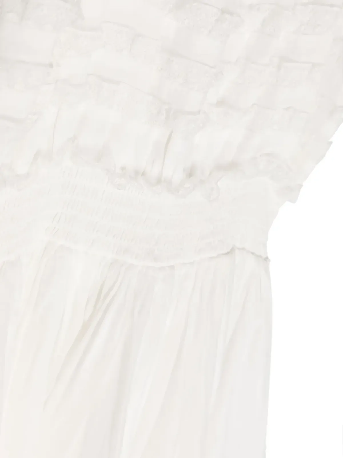 Philosophy Di Lorenzo Serafini Kids フリル付きコットンミニドレス - 画像3