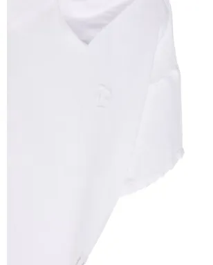 Ermanno Scervino Junior ロゴ刺繍ポロシャツ - サムネイル3