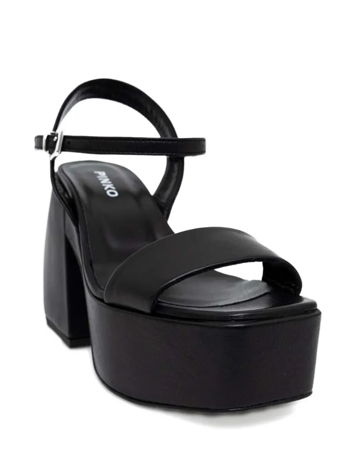 PINKO 120mmプラットフォームヒールサンダル - 画像5