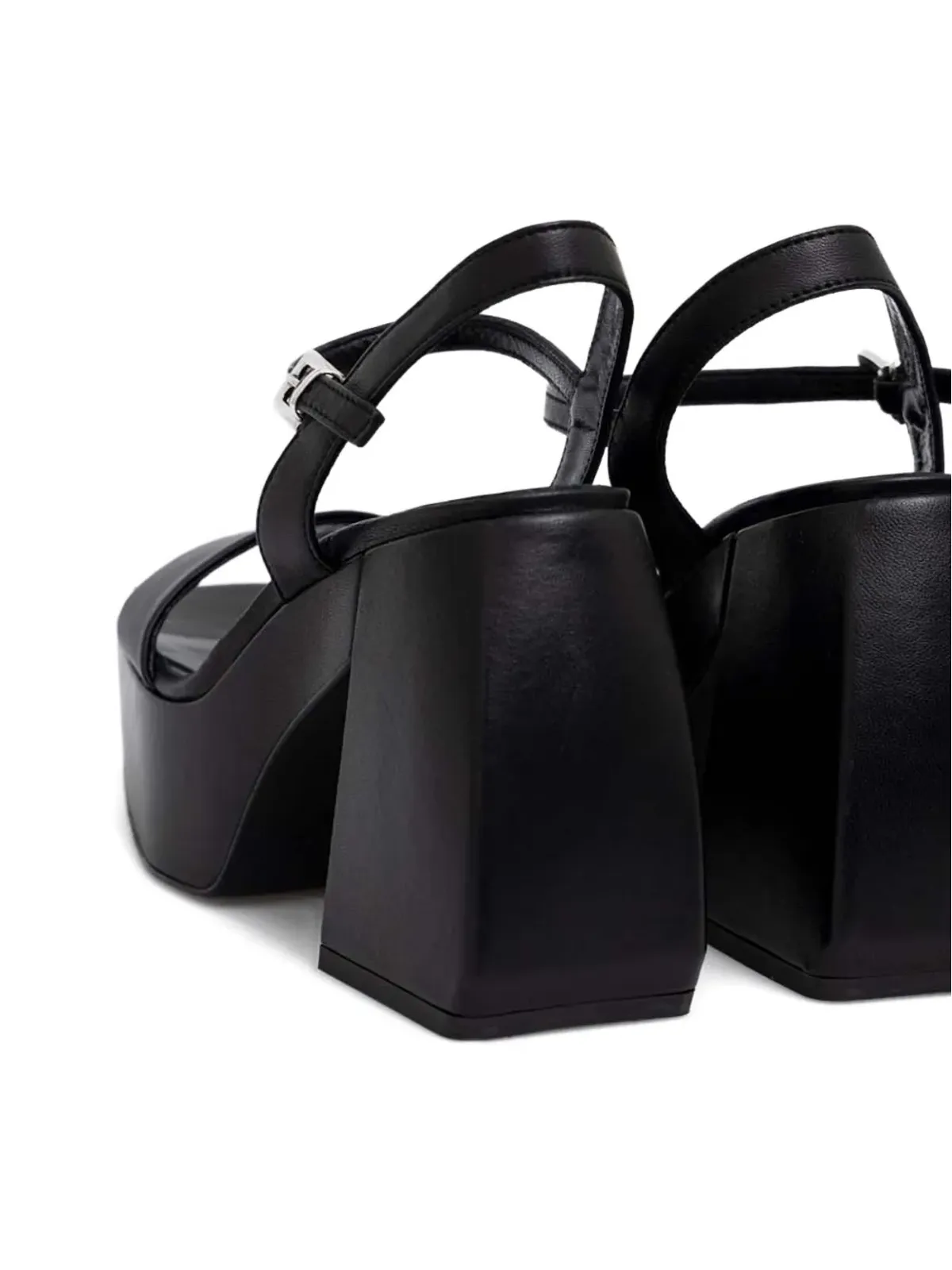 PINKO 120mmプラットフォームヒールサンダル - 画像4