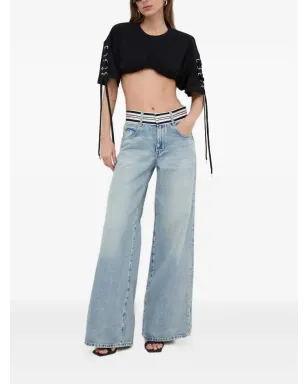 PINKO アイレットレースアップトップス - サムネイル2