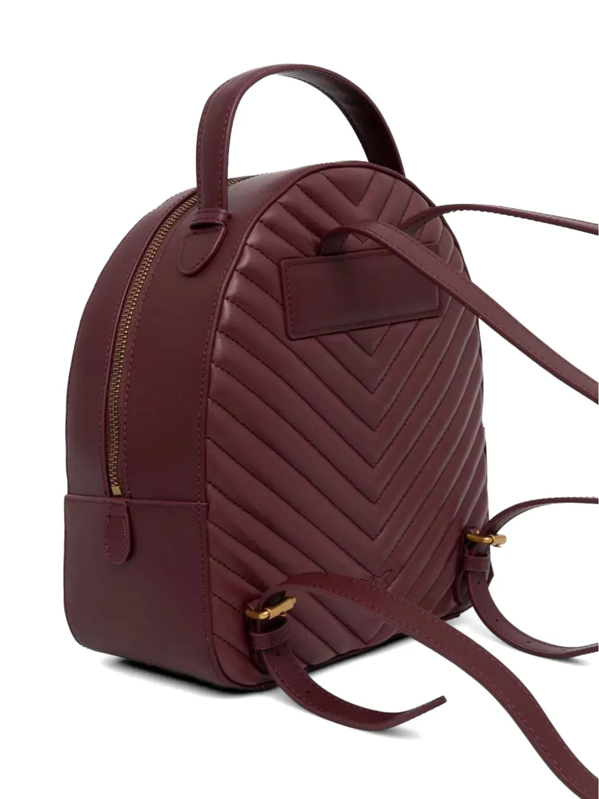 PINKO Love chevron バックパック - レッド - 画像3