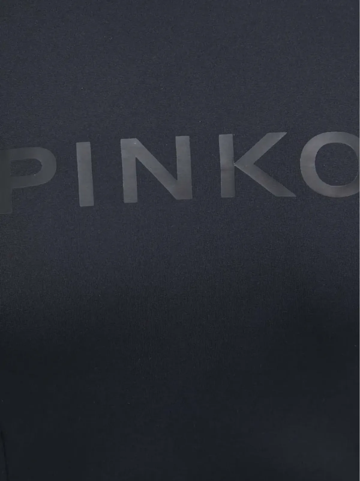 PINKO ロゴプリント レーサーバック ミニドレス - 画像4
