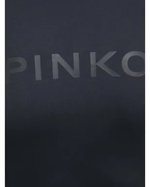 PINKO ロゴプリント レーサーバック ミニドレス - サムネイル4