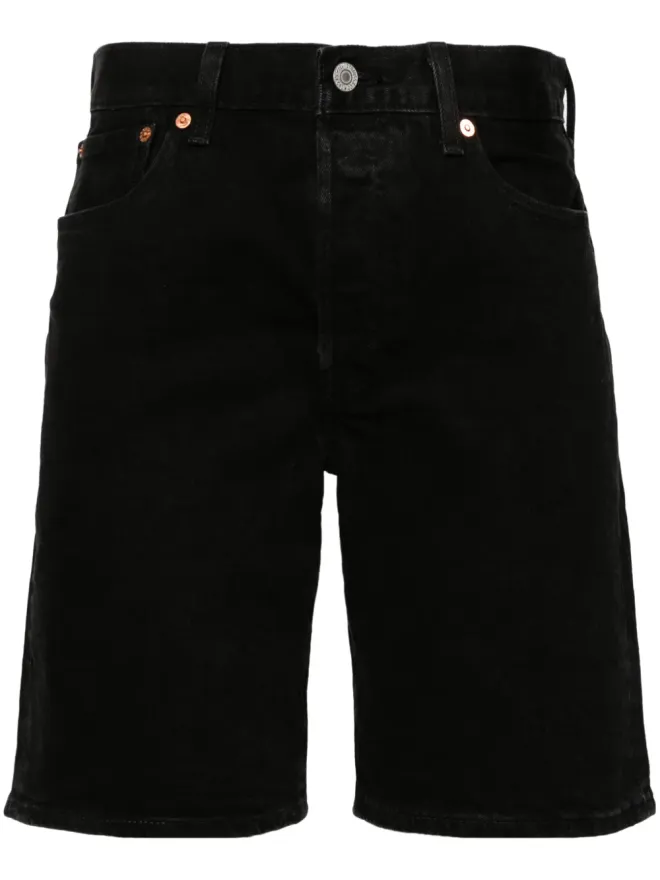 LEVI'S Levi's 501® ミッドライズ デニムショーツ ブラックの商品画像