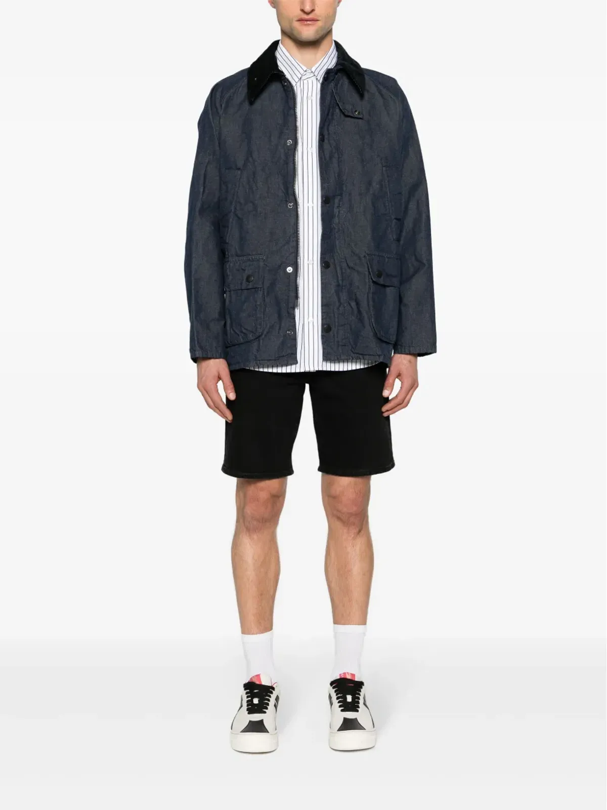 Levi's 501® ミッドライズ デニムショーツ ブラック - 画像2