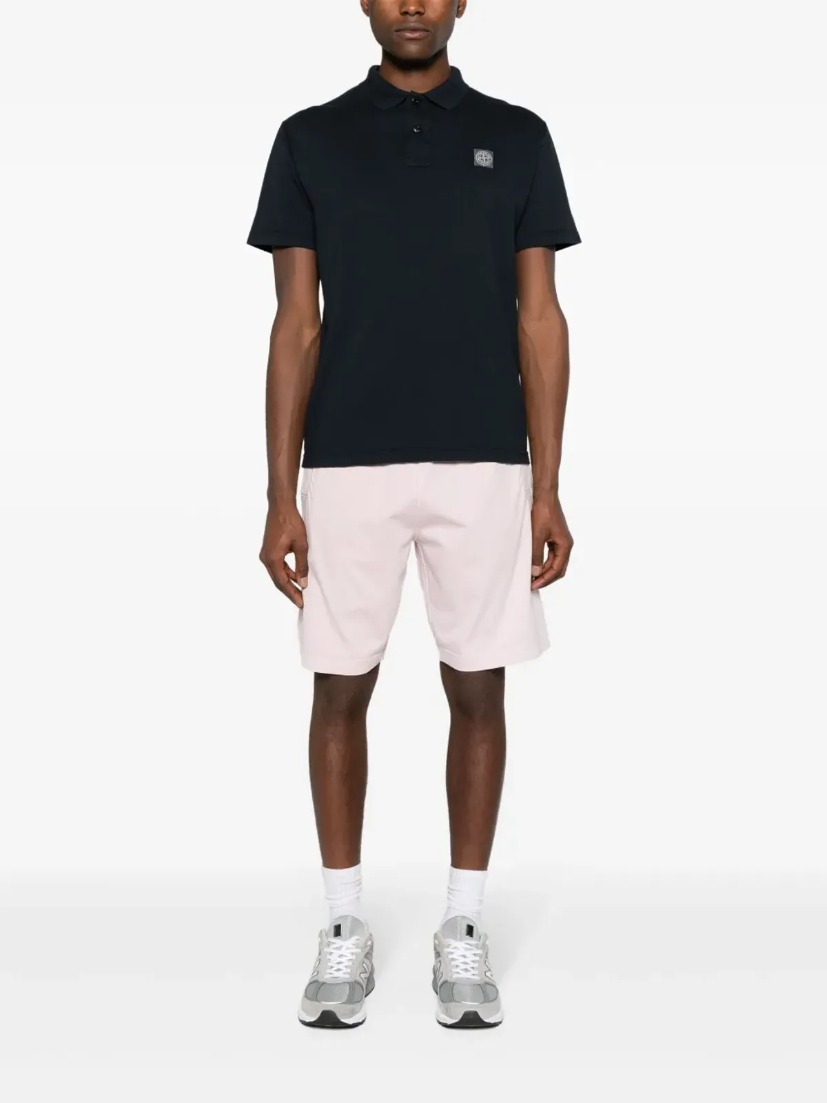 Stone Island マリーナ コットン バミューダショーツ ピンク - 画像2
