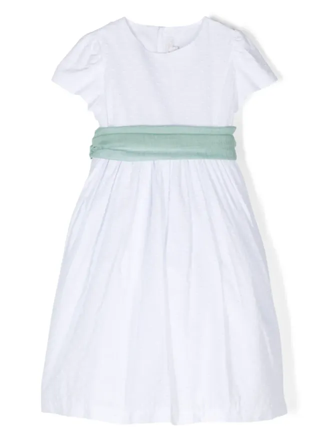 Mariella Ferrari Mariella Ferrari ポルカドット コットン ドレス - Whiteの商品画像
