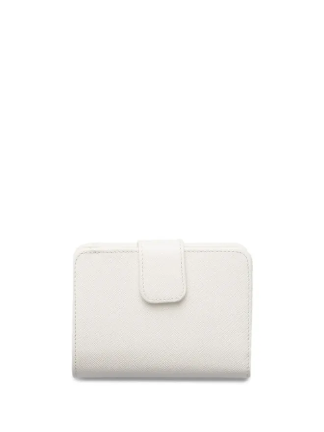 Prada Prada 小さな三角ロゴ レザー ウォレット - ホワイトの商品画像