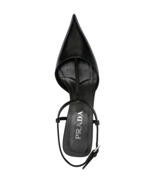 Prada ポインテッドトゥ パンプス - サムネイル4