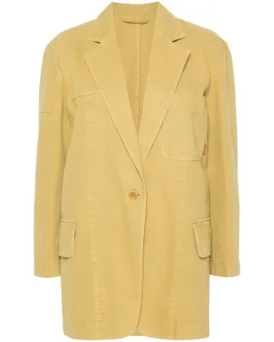 Max Mara ディジー キャンバス地ジャケット - イエロー - サムネイル1