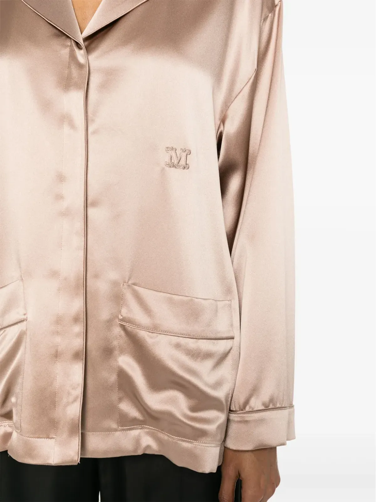 Max Mara ヴァサイオ シルクシャツ - 画像5