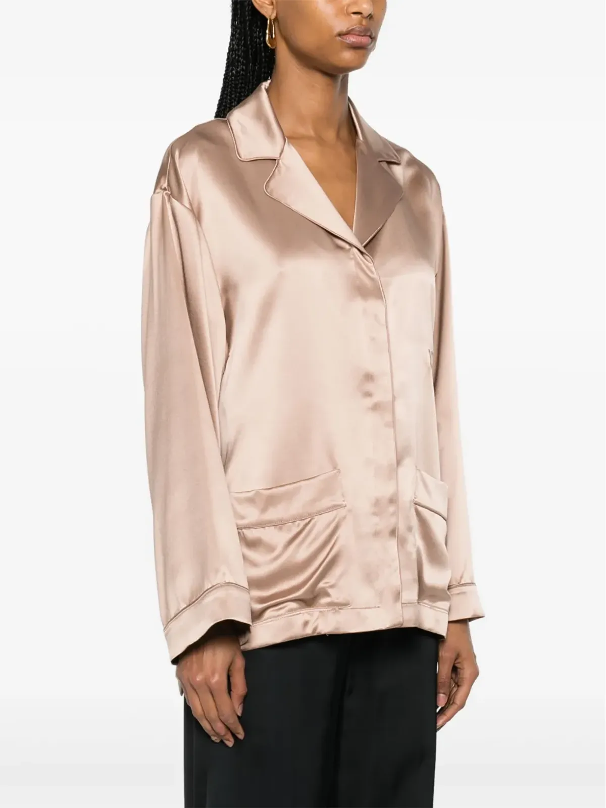 Max Mara ヴァサイオ シルクシャツ - 画像3